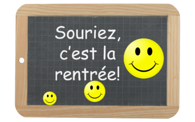 Bonne année scolaire à toutes et à tous !