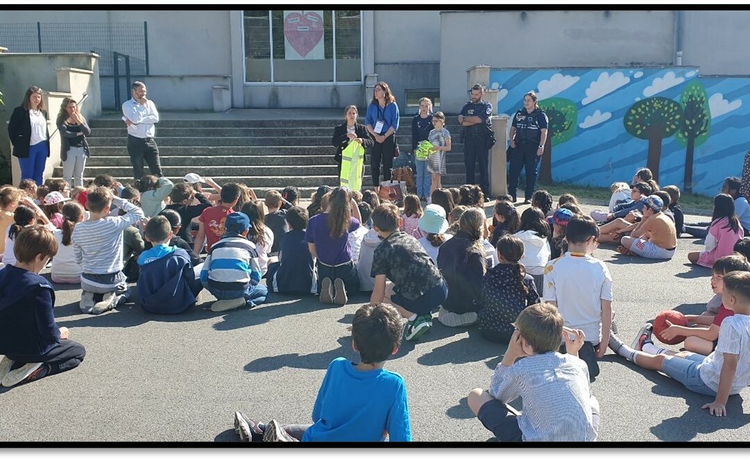 Matinée de prévention à l’école…