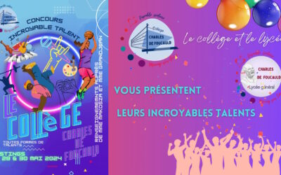 Verdict du concours « Incroyables talents » & Soirée de fin d’année à Meung-sur-Loire