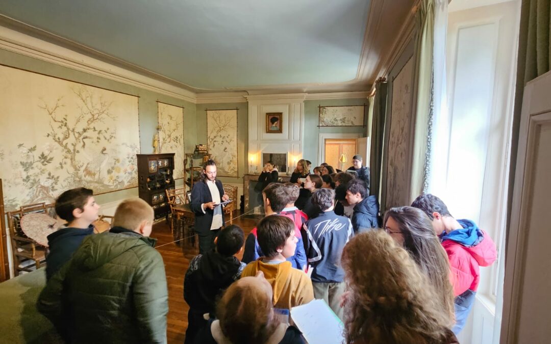 Sortie au domaine Georges Sand pour les 3èmes de Beaugency…