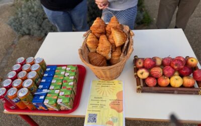 Un petit déjeuner équilibré pour bien commencer la journée…