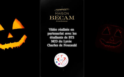 Nos BTS MCO réalisent une vidéo promotionnelle d’Halloween pour Maison Becam…